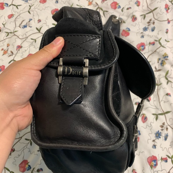 Authentic Christian Dior Black Rebelle Bag - Picture 8 of 12